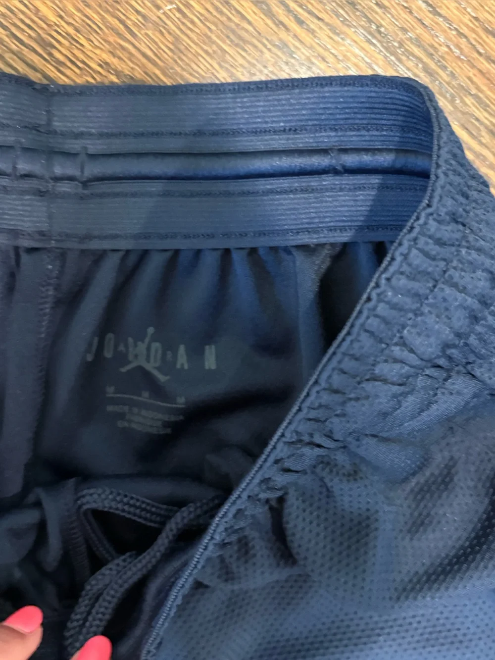 Jordan Marquette Navy, Yellow & Light Blue Athletic Shorts